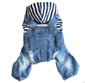 Ropa para Mascotas, Abrigos y Chaquetas para Todas las Estaciones, Mezclilla Clásica, Linda y Cómoda, para Perros y Gatos, Teddy, <span class=keywords><strong>Akita</strong></span>, Francés - Product Image 5