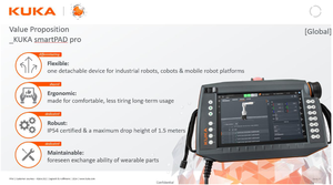 Мультимодальная система 3D-визуализации KUKA AMR с лазерным SLAM, распознаванием QR-кодов, текстур и позиционированием на миллиметровом уровне, встроенный компьютер для обработки материалов - Product Image 3