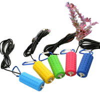 Bomba de aire de oxígeno para acuario ultrasilenciosa portátil, compresor de carga USB, silicona plástica silenciosa para pecera, caja de pesca al aire libre
