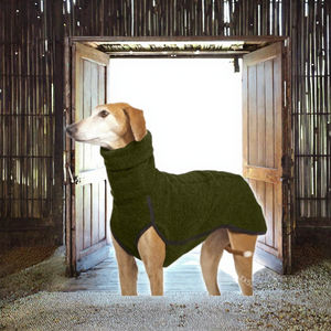 2024 ventas calientes al por mayor moda Greyhound pijamas buena calidad Invierno Polar perro sudaderas con capucha ropa para mascotas - Product Image 3
