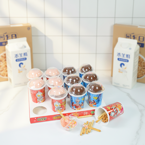 OEM Biscoitos Crocantes de Dedo Cobertos com Creme de Chocolate ao Leite de Alta Qualidade, Embalados em Caixa para Lanches Infantis - Product Image 5