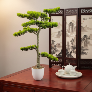 Árbol Plam hecho a mano más vendido en macetas, <span class=keywords><strong>plantas</strong></span> <span class=keywords><strong>artificiales</strong></span> para decoración del hogar, decoración interior y <span class=keywords><strong>exterior</strong></span>, ambientador <span class=keywords><strong>de</strong></span> aire para oficina - Product Image 3