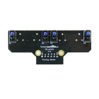 4-way line tracking sensor module smart car robot photoelectric sensor infrared tracking module