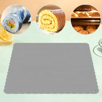 Wellfine sans BPA bricolage Sushi faisant outil de qualité alimentaire bricolage Silicone Sushi rouleau tapis Silicone Sushi tapis