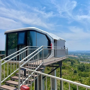 Casa Mobile Préfabriqué Modulaire Portable Extérieur Smart Space Capsule Hôtel <span class=keywords><strong>Mini</strong></span> Préfabriqué Living Mobile Cabin House - Product Image 2