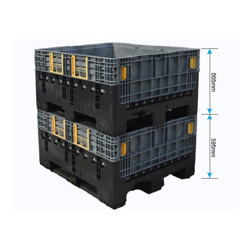 Envase de plástico de paletas de plástico caja Mega bin de paletas de plástico bin