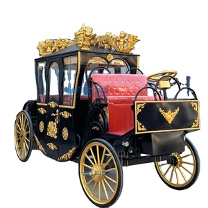 Nuevo Carroza Real de Lujo para Exteriores, Romántica Carroza Eléctrica Estilo Cenicienta, Carroza Real Eléctrica China - Product Image 1