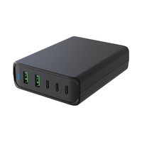 Chargeur multiple de bureau Zonsan 5 USB 110W pour ordinateurs portables et téléphones, chargeur rapide avec câble KC UK ES EU