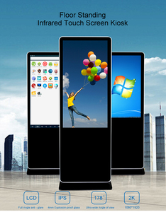 Floor standing self-service query 55 inch interactive touch screen kiosk - Product Image 2