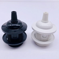 Support de lampe en plastique de type vis E27, 250V 4A, personnalisable