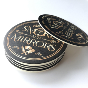 Neem <span class=keywords><strong>mijn</strong></span> drankje niet, <span class=keywords><strong>ik</strong></span> dans! Grappige drankbeschermers met reliëf, gouden folie, kartonnen offset papier, voor feestjes. - Product Image 1