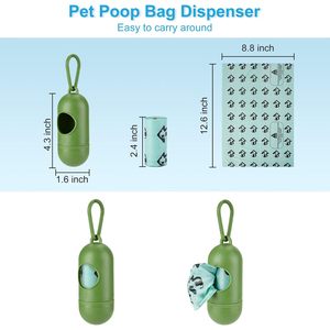 Scooper per lettiera per gatti portatile di grande capacità con supporto per lettiera per gatti e lattina di rifiuti - Product Image 2