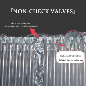 Rollo de columna de aire inflable, envoltura de cojín de tubo, Rollo lleno de burbujas de aire para enviar leche en polvo - Product Image 6