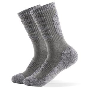 Vente en gros de chaussettes de Sport rembourrées en éponge pour hommes, chaussettes unisexes de randonnée de Trekking de montagne - Product Image 6