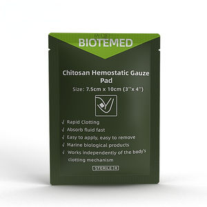 ผ้ากอซพันชิโตซานขนาด7.5*10ซม. ผ้าโปร่งช่วยห้ามเลือดได้ดีกว่า celox และ cloot ผ้าพันแผลผ้าพันแผลผ้าพันแผล - Product Image 5