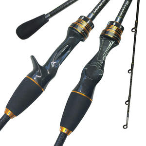 Canne à <span class=keywords><strong>pêche</strong></span> de voyage en carbone Alpha 1.72-1.85M 24T, 1.5 brins, plug-in M/MH, <span class=keywords><strong>pour</strong></span> jigging et <span class=keywords><strong>pêche</strong></span> au calmar - Product Image 3
