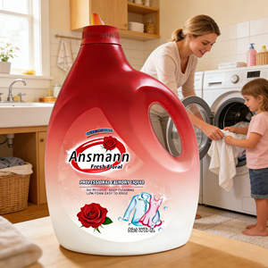 Detersivo Liquido Professionale OEM 4L al Profumo Floreale Fresco per Bucato, Pulizia Profonda, Detergente Liquido per Uso Domestico, Vendita all'Ingrosso - Product Image 5