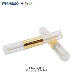 Precio de fábrica: Tubos de brillo labial de doble cabezal únicos, con logotipo personalizable, envases de plástico para máscara y delineador de ojos, y lápiz labial líquido único. - Product Image 6