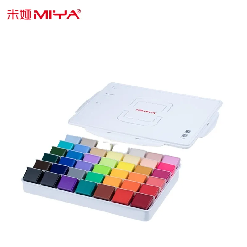 Профессиональный набор краски Miya, 60 мл/42 цвета, гуашевая краска