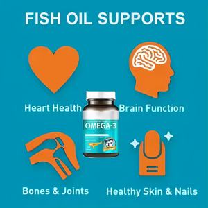 OEM ODM Santé des yeux et meilleure santé Suppléments végétariens marins DHA EPA Omega 3 Capsules molles d'huile de poisson Capsules molles d'huile d'algues - Product Image 2