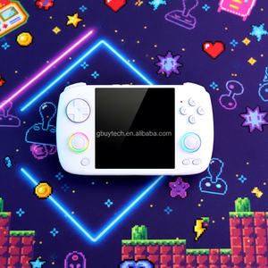 Nouvelle <span class=keywords><strong>console</strong></span> de jeu portable RG Cube XX, écran IPS de 3,95 pouces, Linux, anneau lumineux RVB coloré, double joystick, consoles de jeux vidéo - Product Image 2