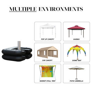 Poids résistants durables faits sur commande de jambe de tente d'auvent de <span class=keywords><strong>camping</strong></span> extérieur base de ciment 8kg - Product Image 3