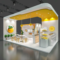 Stand d'exposition modulaire moderne clé en main MEGA pour événements, boutiques éphémères et centres commerciaux