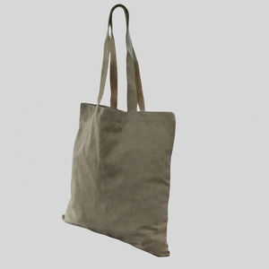 Practical Customizable Eco <b>Craft</b> Canvas Tote <b>Bag</b> Beige Color Shopping Promotional Beach Shoulder Length 8 oz Cotton Webbing - Product Image 1