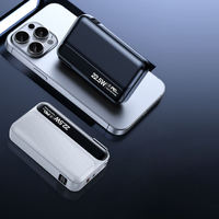 Batterie portable 20000 mAh avec charge rapide PD 22,5 W, câble intégré, prise AC pliable, écran LED, USB-C, batterie au lithium polymère
