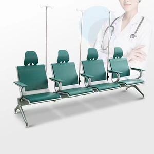 Sillón Reclinable para Visitantes de Hospital, Cama de Espera, Modelo Contemporáneo RC-H216, Altura Ajustable, Convertible y Plegable - Product Image 3