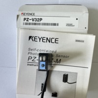 Capteur photoélectrique KEYENCE PZ-V75 avec amplificateur intégré, réflexion diffuse carrée, câble NPN 50 mm, automatisation industrielle PZ V75