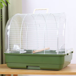 Produits pour animaux de compagnie, petite cage à oiseaux avec poignée pour la maison ou les voyages, fournitures pour oiseaux, cage à hamster - Product Image 3