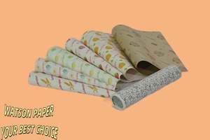 Papel de Embalaje Encerado Recubierto de PE Virgen, Resistente a la Grasa y al Agua, Ecológico, para Hamburguesas y Sándwiches, Rollo Personalizado - Product Image 3