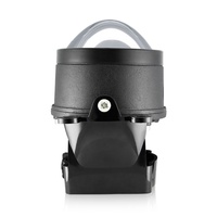 Projecteur de phare antibrouillard 3 pouces à lentilles Bi-LED, lumière blanche 72W, longue portée, éclairage LED puissant, phare antibrouillard automobile avec lentille