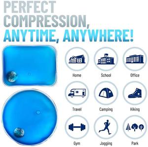 Vente en gros de chauffe-mains en gel PVC magique instantané avec logo personnalisé pour la chaleur hivernale, le camping en plein air, les blessures sportives et le soulagement de la douleur - Product Image 5