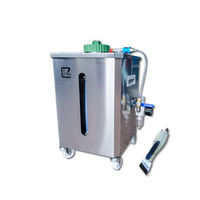 Machine à coller semi-automatique 10L 20L pour cuir, avec réservoir, pour colle blanche et jaune, et cimentage de chaussures