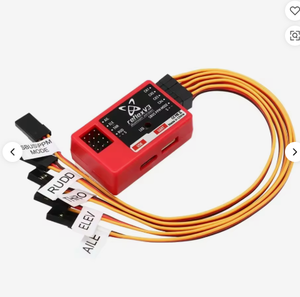Controlador de Vuelo FMS Reflex <span class=keywords><strong>V3</strong></span> con Estabilizador de Giro, Control Remoto para Aeronaves RC, Funcionalidad de Giro Fijo para Drones y Helicópteros FMS Warbird - Product Image 3
