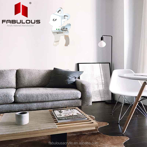 <span class=keywords><strong>Specchio</strong></span> appeso A Forma di Gatto Parete <span class=keywords><strong>Specchio</strong></span> Decorativo Moderno Design Nursery Decorazione Della Parete di Arte - Product Image 6