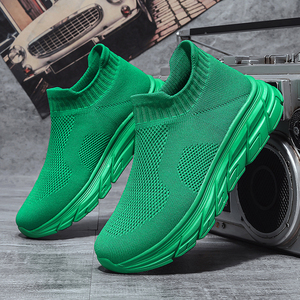 Greatshoes Zapatos Deportivos Transpirables Baratos, Nuevos Zapatos Deportivos Brook, Zapatillas de Punto a la Moda, Zapatillas Ligeras Tipo Calcetín para Hombre - Product Image 4