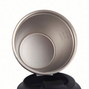 Gobelet isotherme à double paroi en acier inoxydable 304 de 360 ml, réutilisable, pour eau potable, café, avec couvercle - Product Image 3