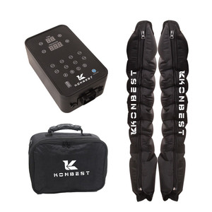 Konbest-máquina de masaje de piernas portátil profesional, 8 cámaras de presoterapia, drenaje linfático, botas de recuperación deportiva - Product Image 1
