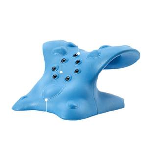 Bantal Pijat leher, pemijat leher dengan Magnet pelurus tulang belakang tengkuk dan bahu merenggang leher untuk menghilangkan rasa sakit - Product Image 1