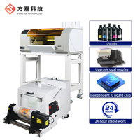 A3 DTF Printer XP600 Digital Inkjet T-Shirt mesin cetak dengan bubuk Shaker dan pengering untuk pakaian Kustom kain pencetakan