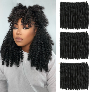 <span class=keywords><strong>Capelli</strong></span> Sintetici Afro Havana Wand Curl Nubian Spring Twist per Acconciature Ricci Intrecciati all'Uncinetto per Donne - Product Image 1