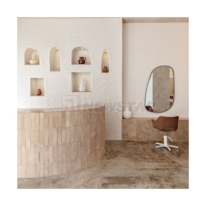 New Arrival Luxury Natural Stone Reception <b>Desk</b> Nordic Style Front Customizable Counter - Product Image 4