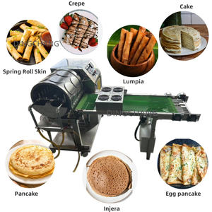 Machine à rouleaux de printemps de Malaisie Machine à rouleaux de saucisses d'oeufs chinois Machine à crêpes automatique - Product Image 5