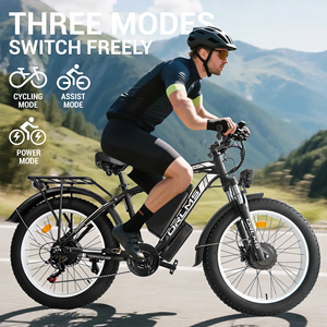Bicicleta Eléctrica de Montaña con Envío Gratuito desde Almacén en EE. UU., 2000W, Motor Dual, Frenos de Disco Hidráulicos, Neumáticos Gruesos de 24 Pulgadas, 60V 25Ah, E-<span class=keywords><strong>MTB</strong></span> Rápida - Product Image 3