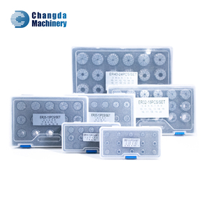 Juego de pinzas ER16 (pulgadas) de alta calidad para fresado con rodamientos para máquinas herramienta - Product Image 1
