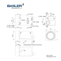 Caméra de vision industrielle Basler Ace AcA1920-48gm 23 MP fabriquée en Chine continentale