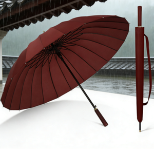Personal Uv Doublecanopy Windproof Custom Golf Windproof Stick Straight Golf Fiberglass <b>Umbrella</b> for Travel - Product Image 4